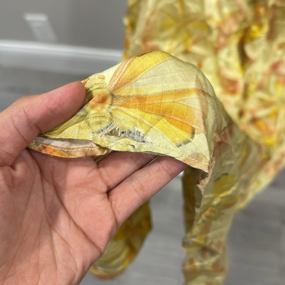 SELKIE FLUTTER LINGERIE DRESS maxi - Picture 11 of 12